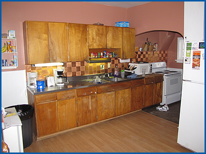 Recovery House Kitchen