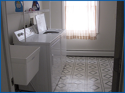 Recovery House Laundry Room