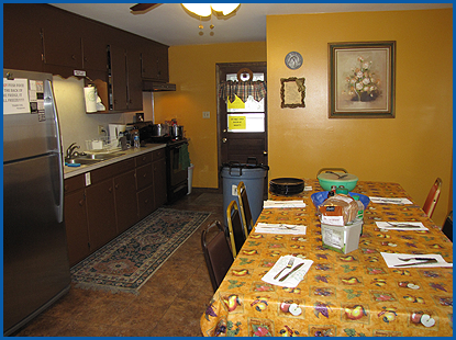 Recovery House Kitchen